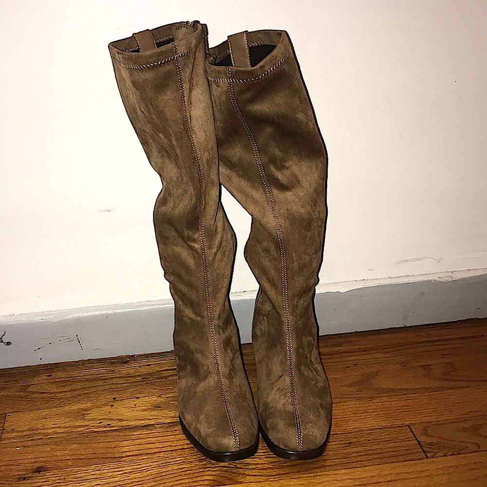 Enzo Angiolini Zip-Up Knee High Boots